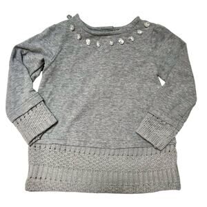 Jillian's Closet Mixed Media Sweater Shirt Size 2T